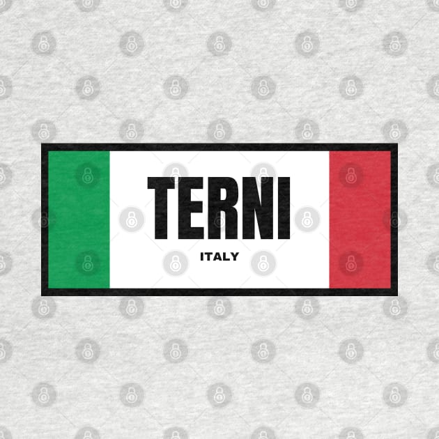 Terni City in Italian Flag Colors by aybe7elf